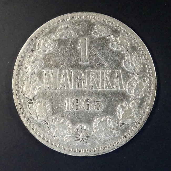 Finsko - 1 markka 1865 S