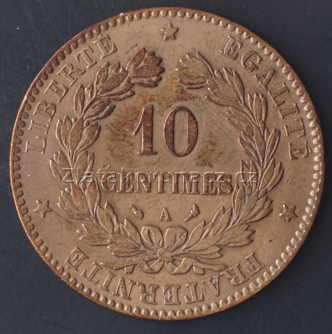 Francie - 10 centimes 1897 A