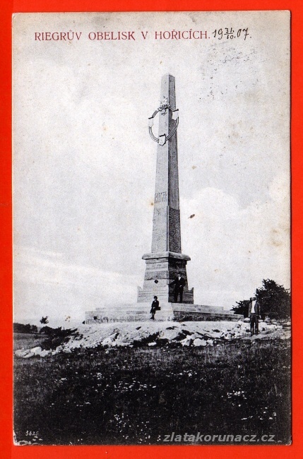 Hořice - Riegrův obelisk