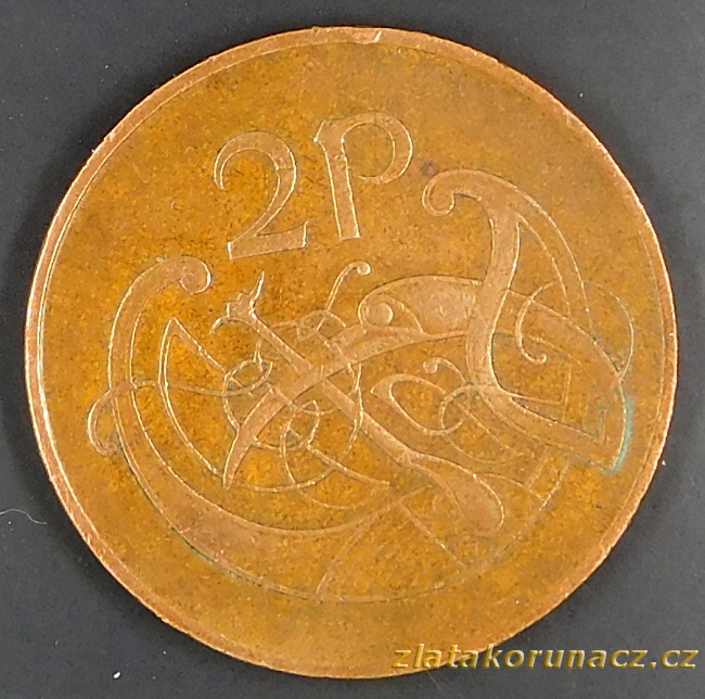 Irsko - 2 pence 1975