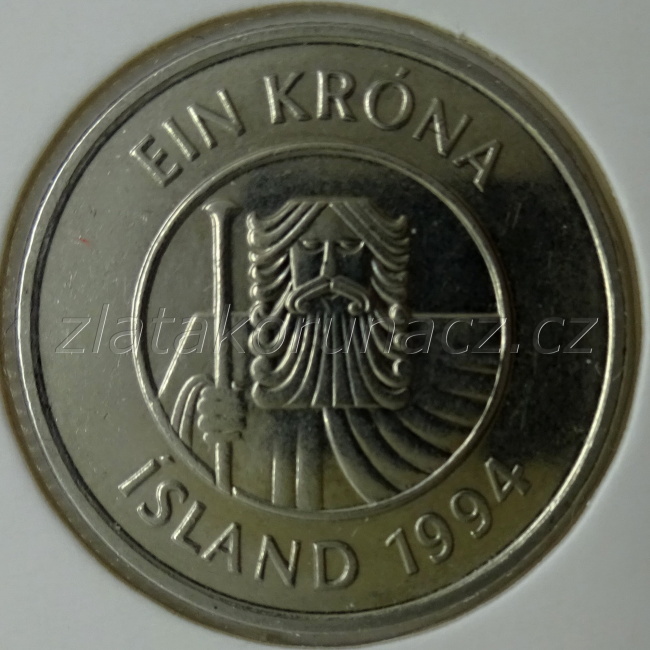 Island - 1 krona 1984