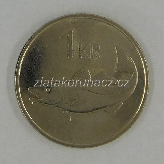 Island - 1 krona 1989