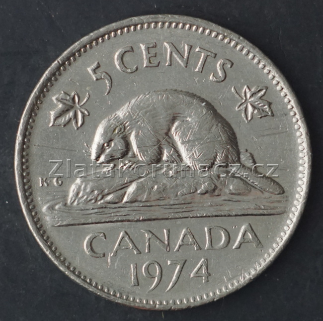 Kanada - 5 cent 1974