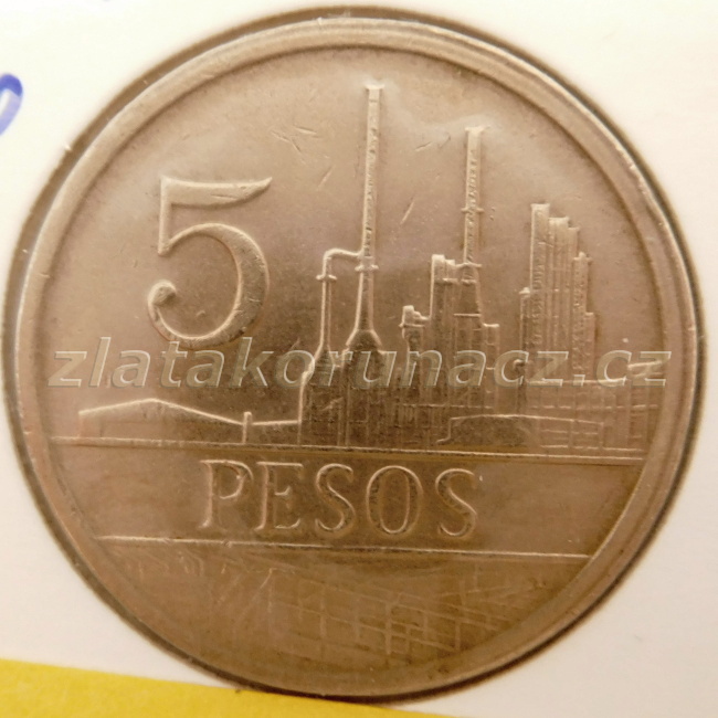 Kolumbie - 5 pesos 1980