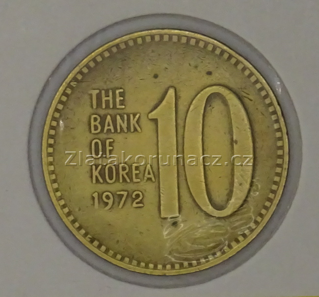  Korea jižní - 10 won 1972