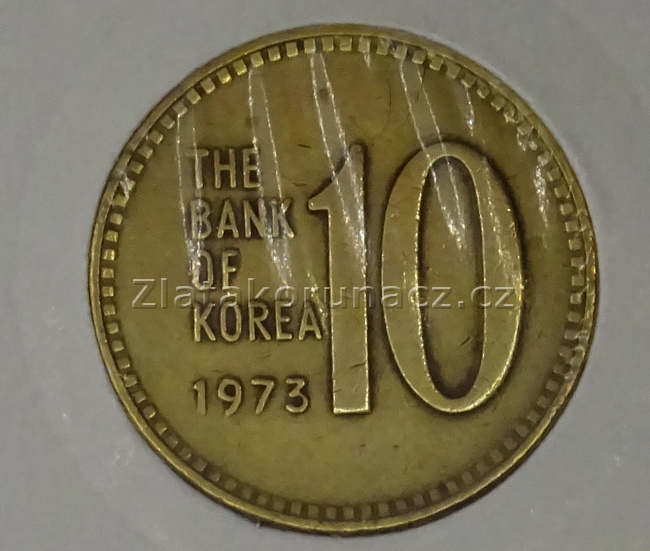 Korea jižní - 10 won 1973