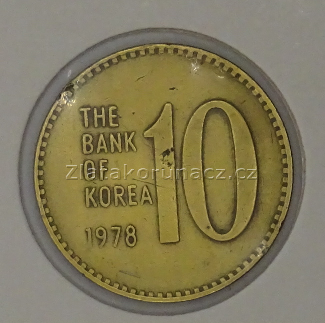 Korea jižní - 10 won 1978