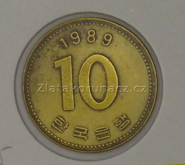 Korea jižní - 10 Won 1989