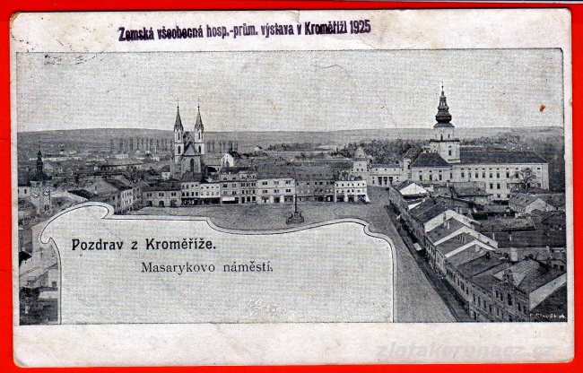 Kroměříž - Masarykovo náměstí