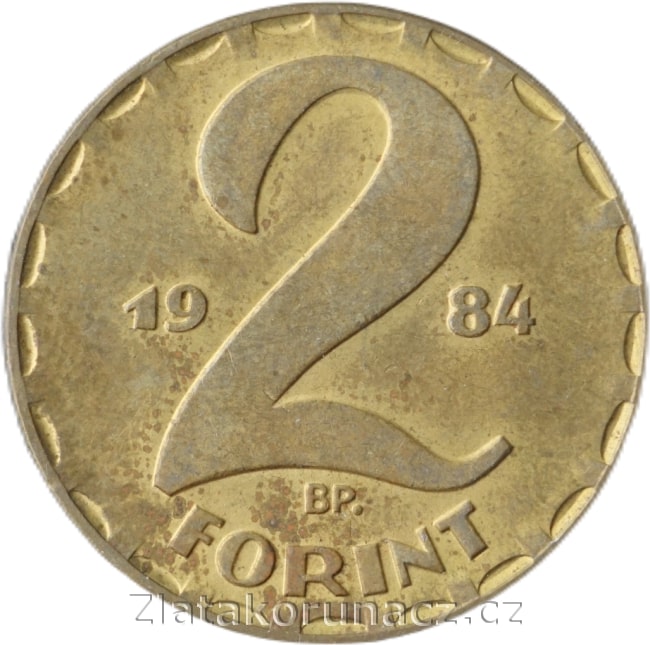 Maďarsko - 2 forint 1984 BP