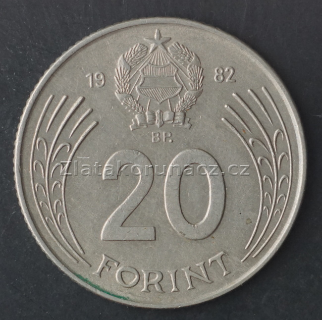 Maďarsko - 20 forint 1982