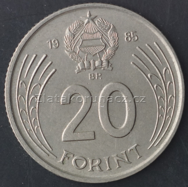 Maďarsko - 20 forint 1985