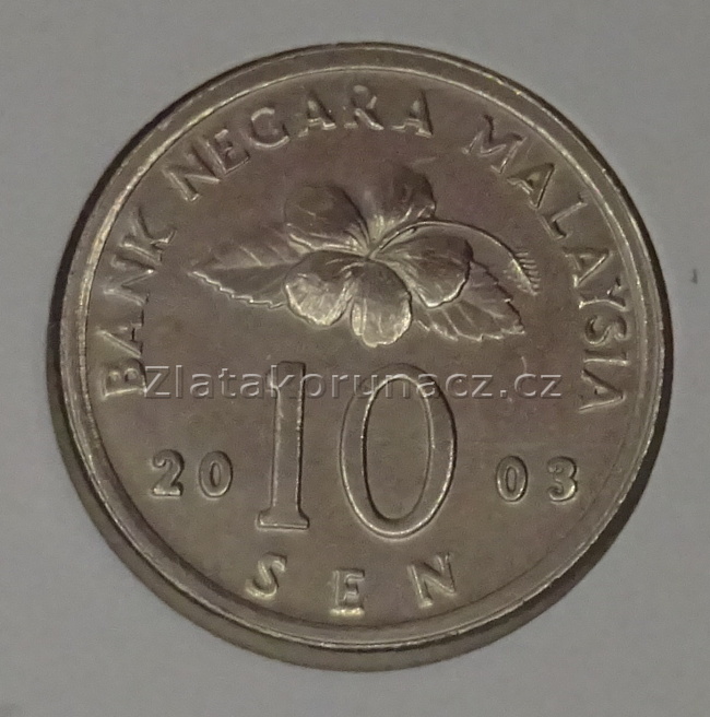 Malaysie - 10 sen 2003