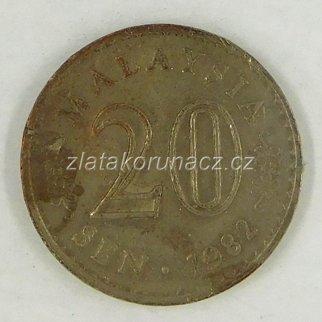 Malaysie - 20 sen 1982