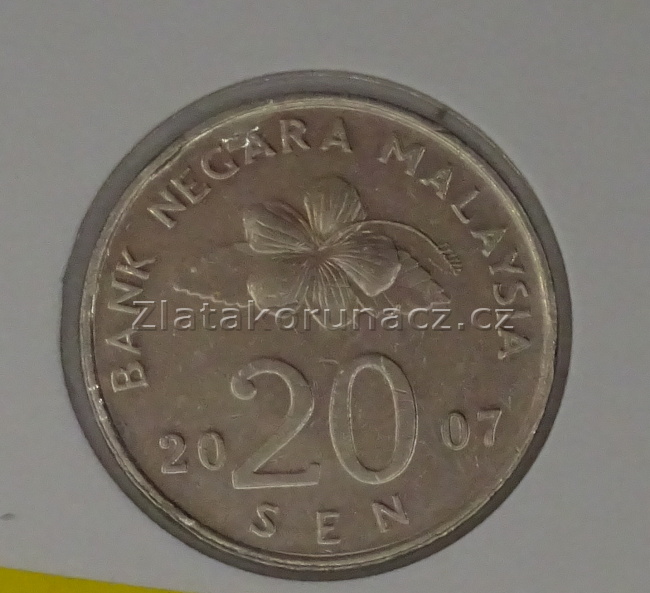 Malaysie - 20 sen 2007