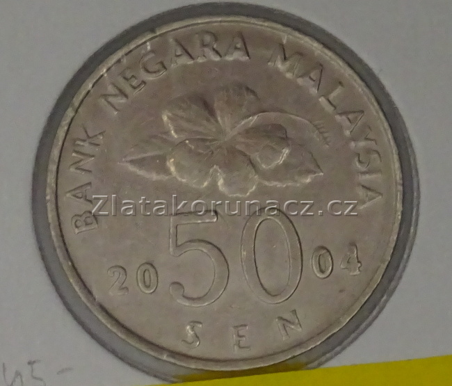 Malaysie - 50 sen 2004