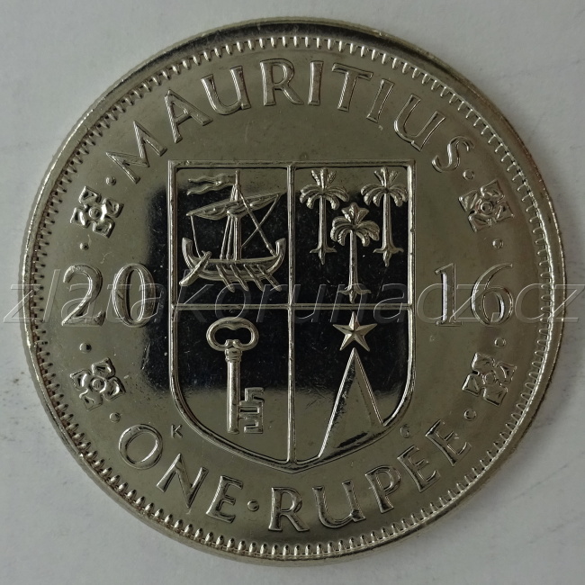 Mauritius - 1 rupee 2016