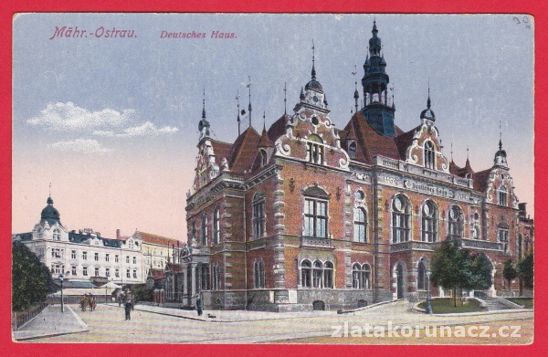 Mor. Ostrava - Deutsches Haus (německý dům)