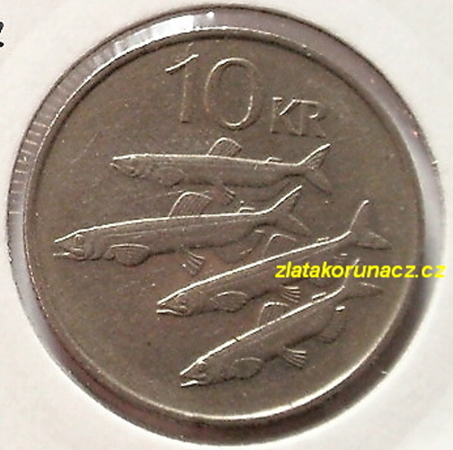 Island - 10 kronur 1987