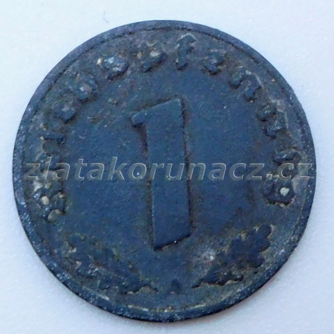 Německo - 1 Reichspfennig 1941 A