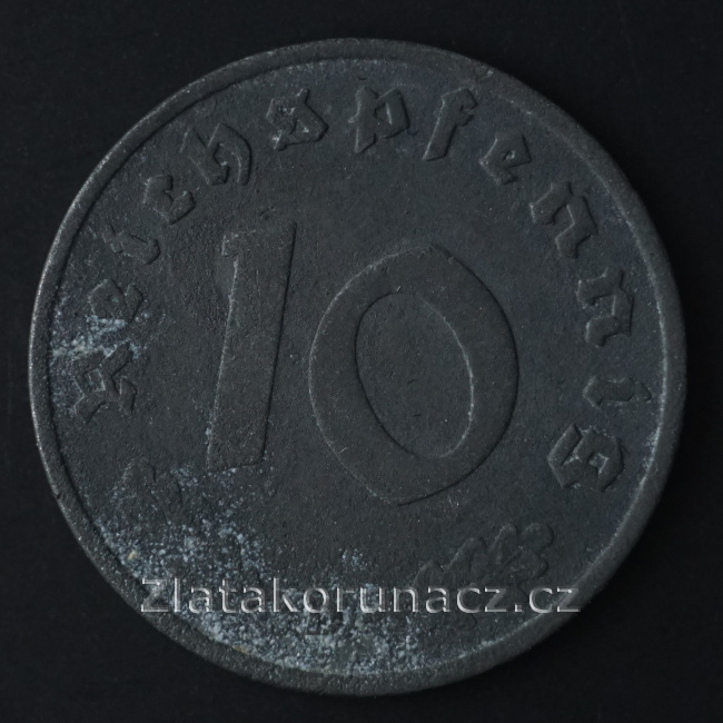 Německo - 10 Reichspfennig 1940 D