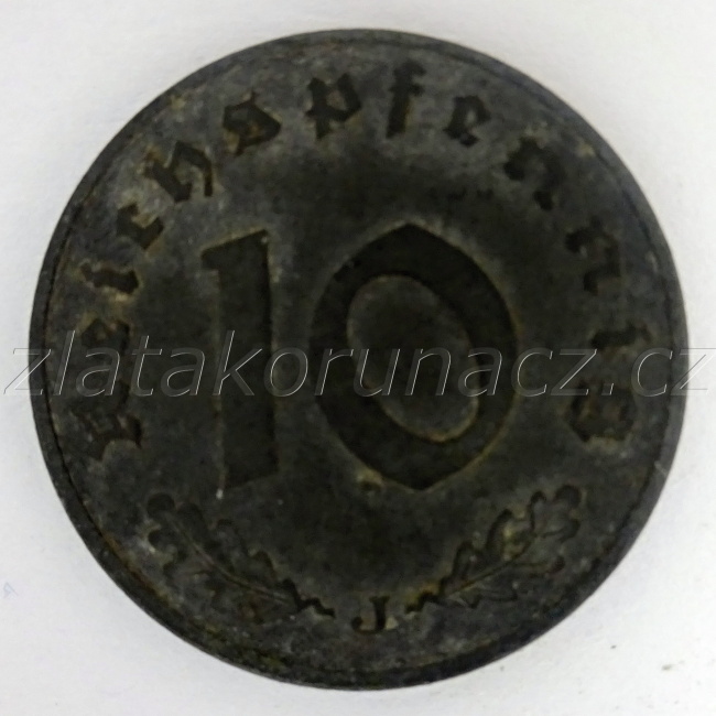 Německo - 10 Reichspfennig 1941 J