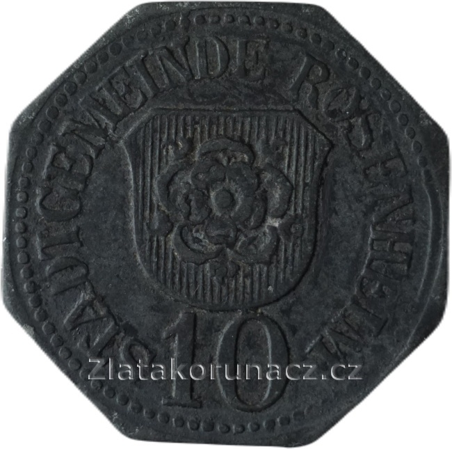 Německo - Rosenheim - 10 pfennig 