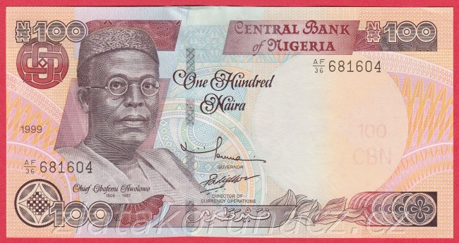 Nigérie - 100 Naira 2001