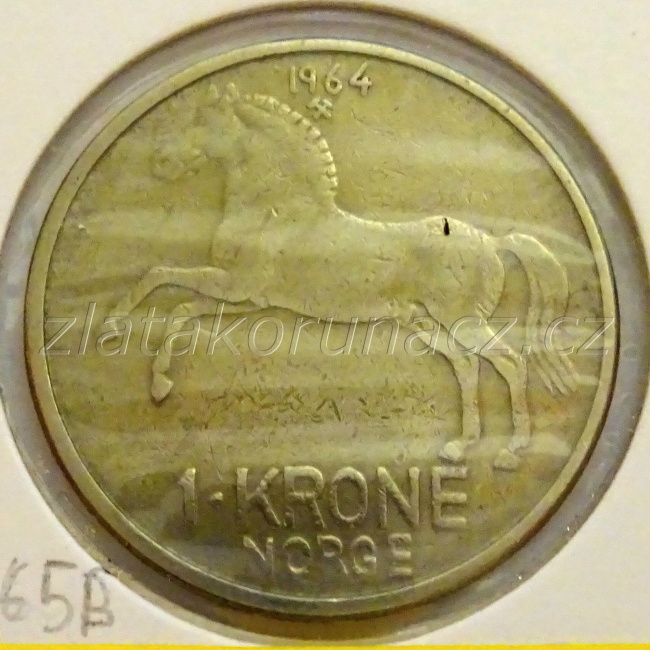 Norsko - 1 krone 1964