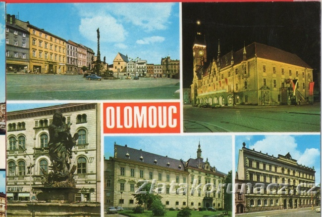 Olomouc - noční záběr radnice