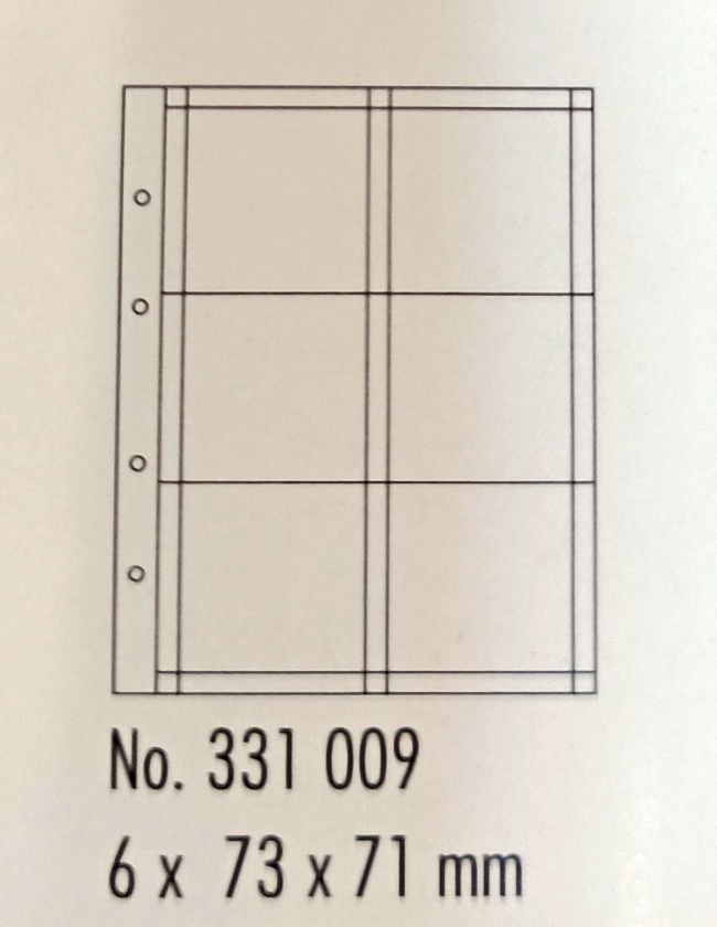 Optima K67 - na 6 pošetek 67x67mm