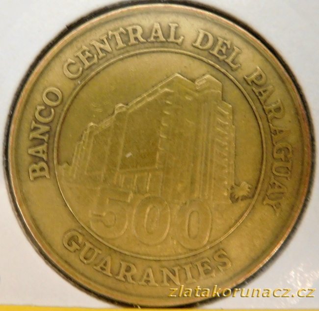 Paraguay - 500 guaranies 1998