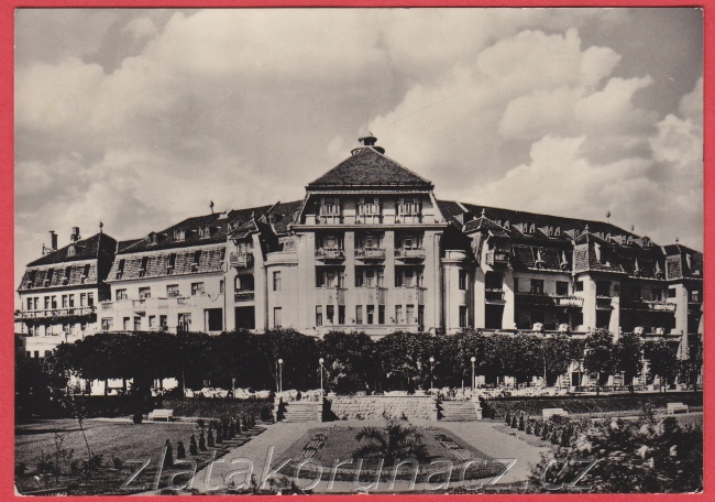 Piešťany -  Thermia Palace černobílý