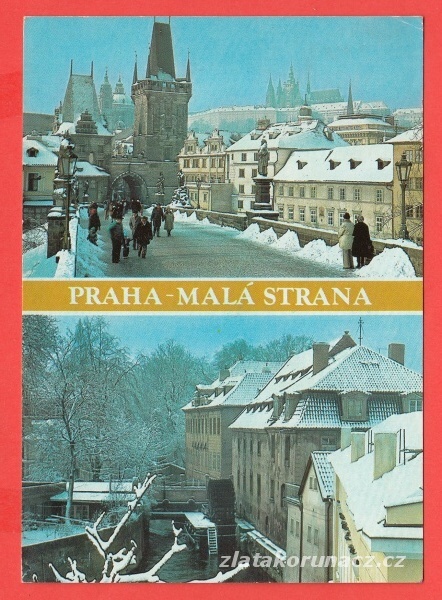 Praha - Pražský hrad a Malostranské mostecké věže 