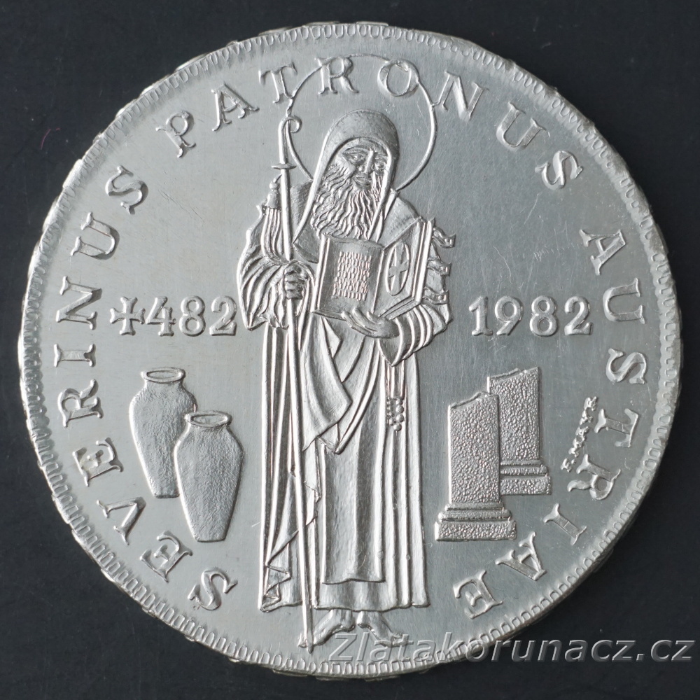 Rakousko - 500 schilling 1982 - Severinus Patronus Austriae