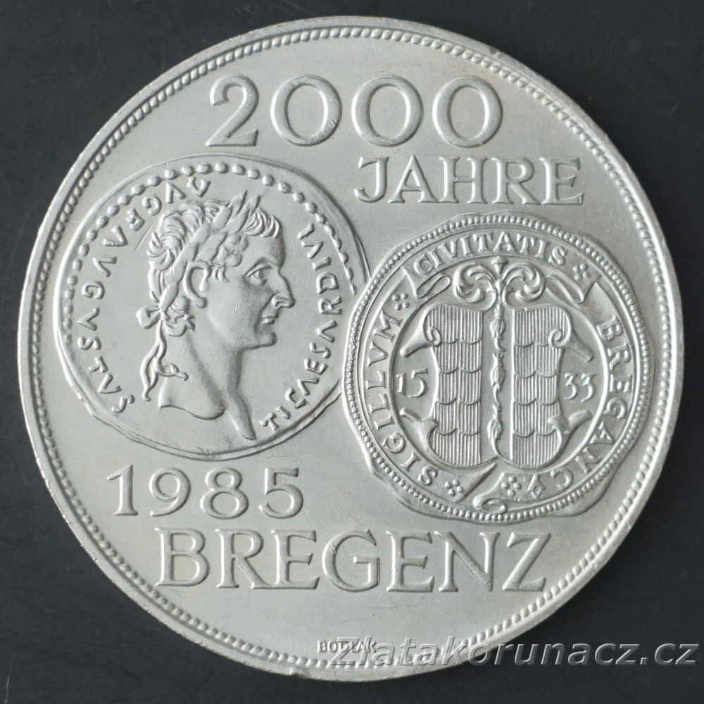 Rakousko - 500 schilling 1985 - Bregenz