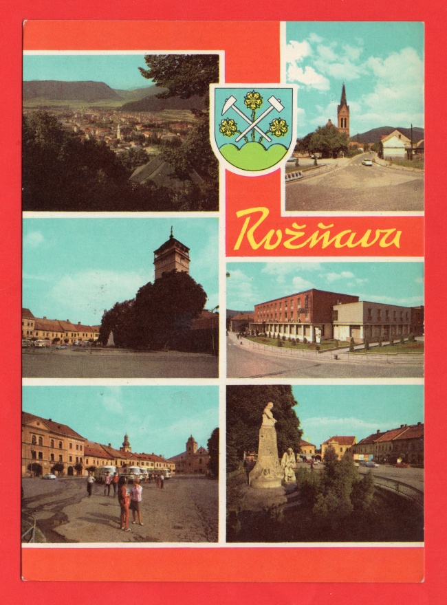 Rožňava - památník, kostel