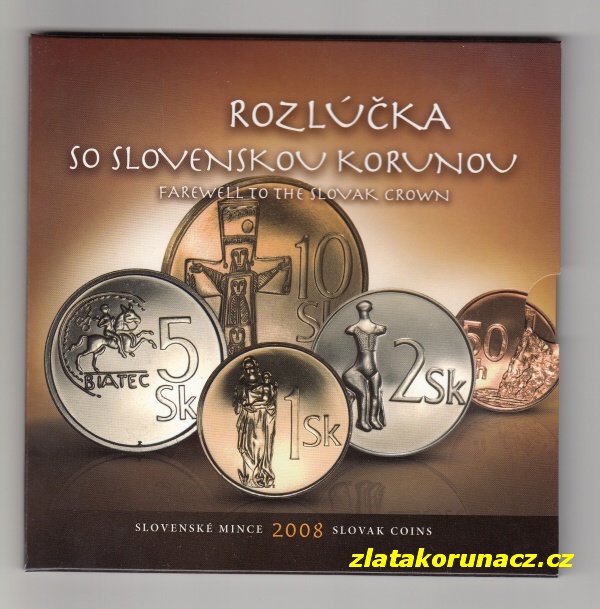 PROOF - 2008 - Rozlučka s korunovou měnou