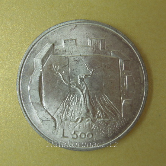 San Marino - 500 lire 1976