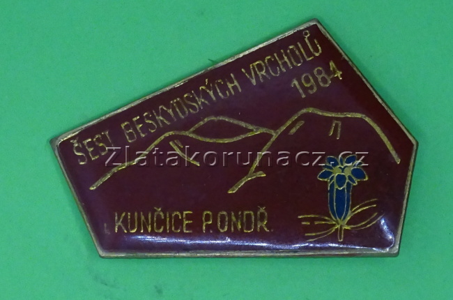 Šest beskydských vrcholů 1984 - Kunčice p. Ondř.