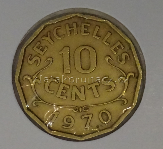 Seychelles - 10 cents 1970