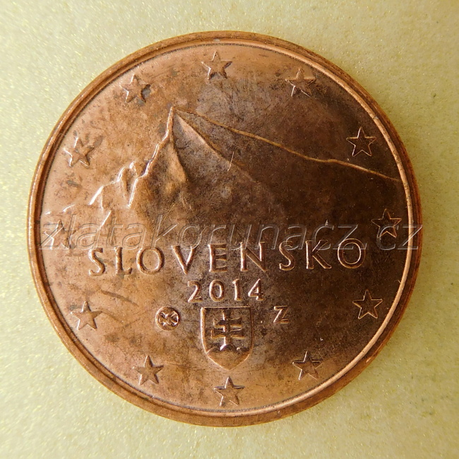 Slovensko - 1 cent 2014