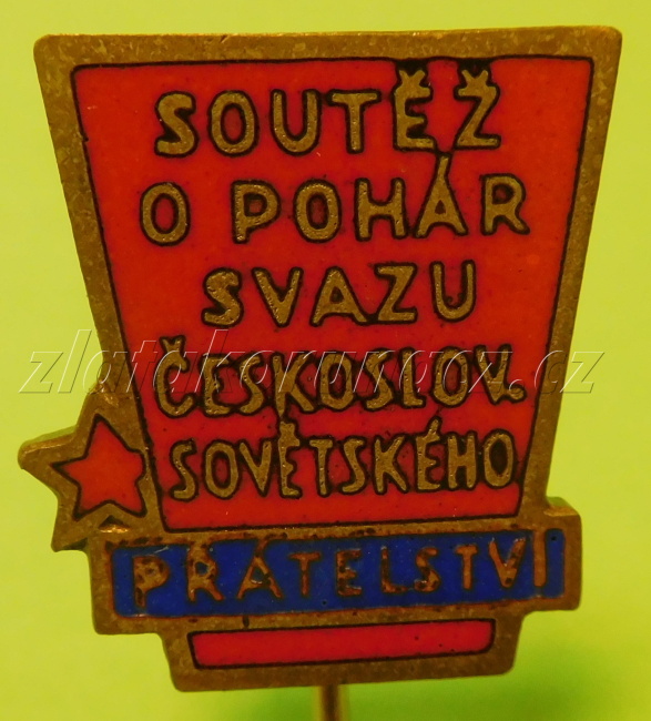 Soutěž o pohár svazů českoslov.-sov.přátelství - červený