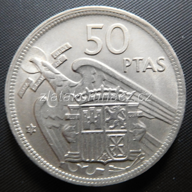 Španělsko - 50 peseta 1957 (59)