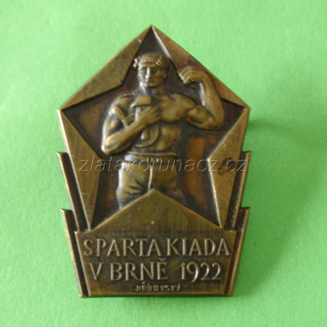 Spartakiáda v Brně 1922, sig.Jiříkovský