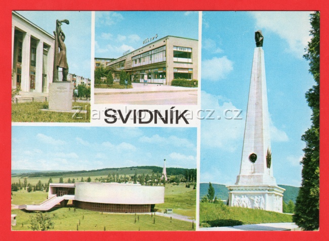 Svidník - dom kultúry a socha A. Pavloviča, Duklianské múzeum