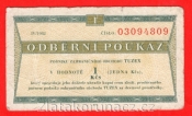 1 Tkčs - Tuzexová poukázka 1982/IV