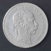 1 zlatník  1871 K.B.