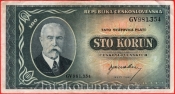 100 Kčs 1945 GV