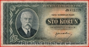 100 Kčs 1945 JN